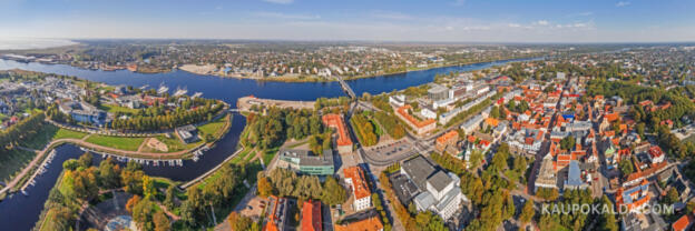 Pärnu jõgi, sadamaala ja vanalinn