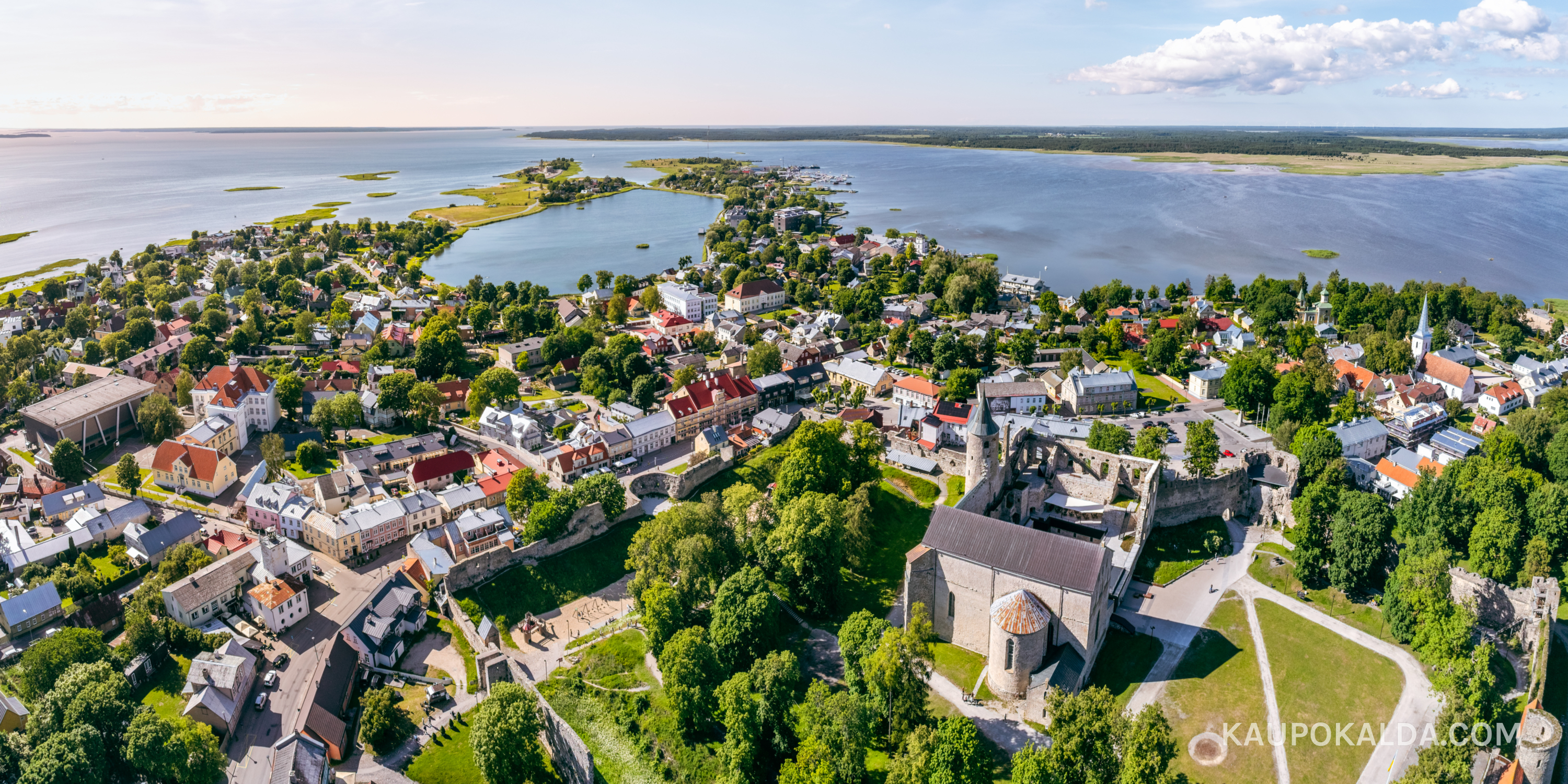 Suvise Haapsalu panoraam