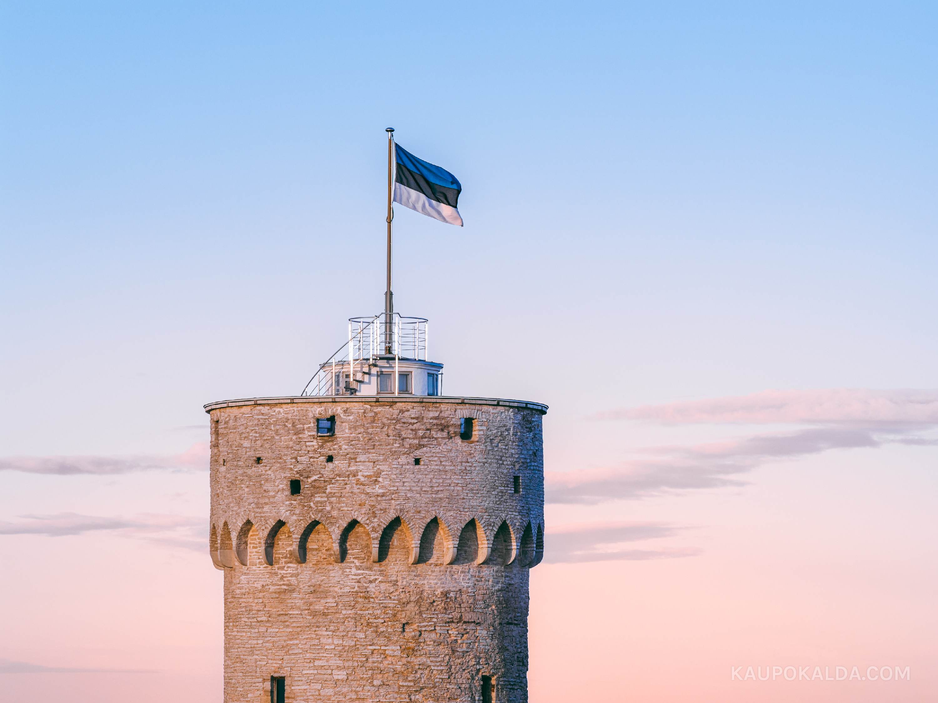 Pikk Hermann ja sinimustvalge lipp