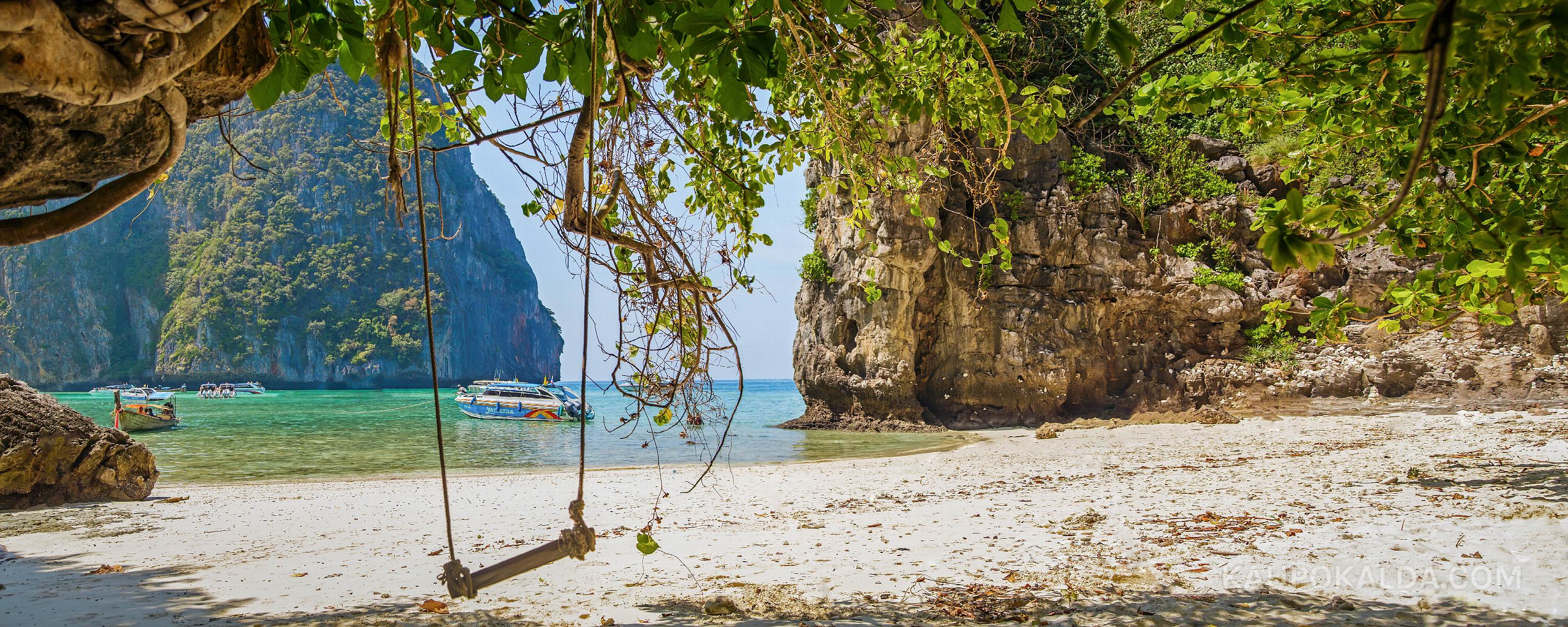 Maya beach at Ko Phi Phi Le, Thailand
