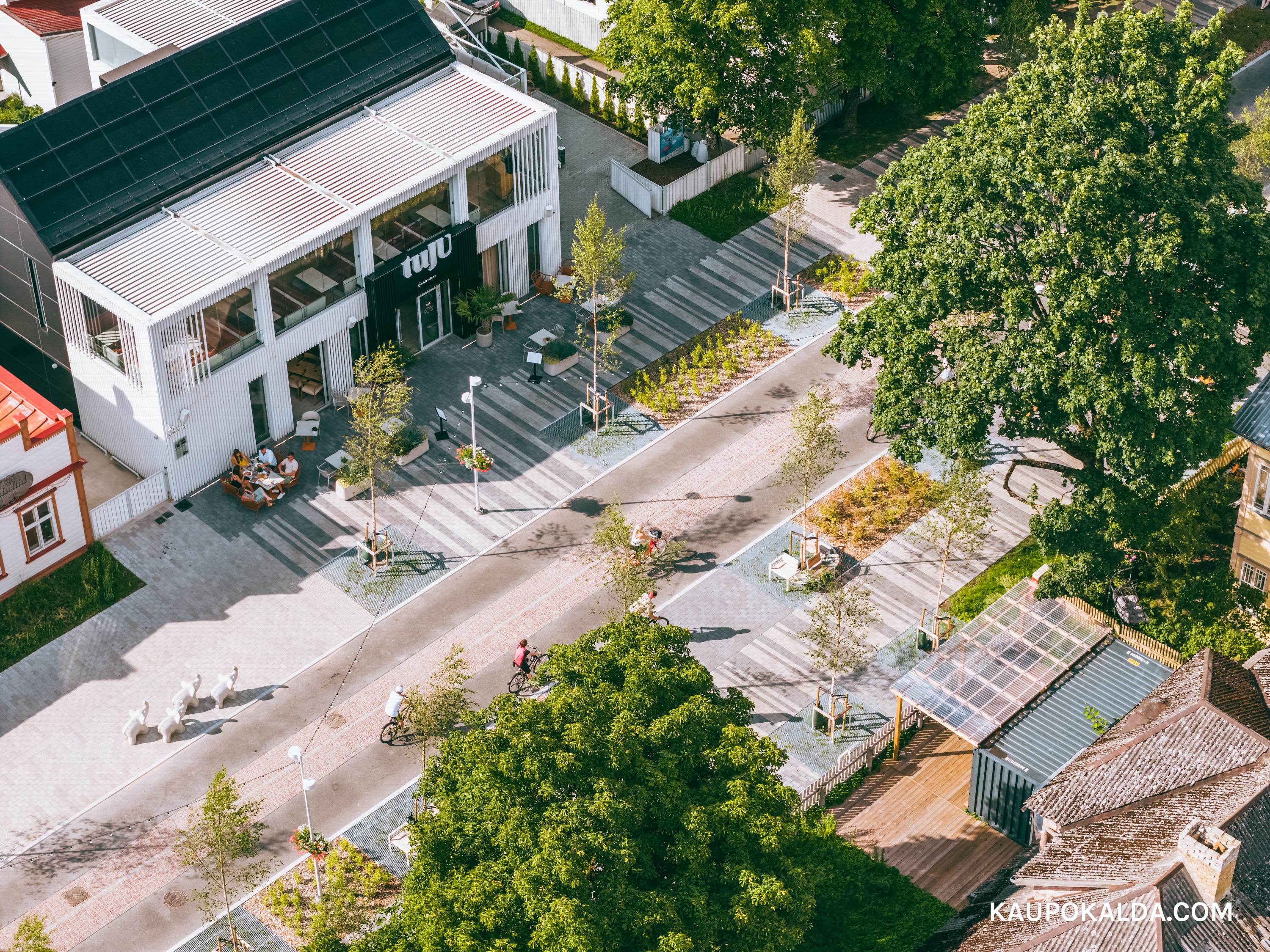 Renoveeritud Pärnu Supeluse tänav