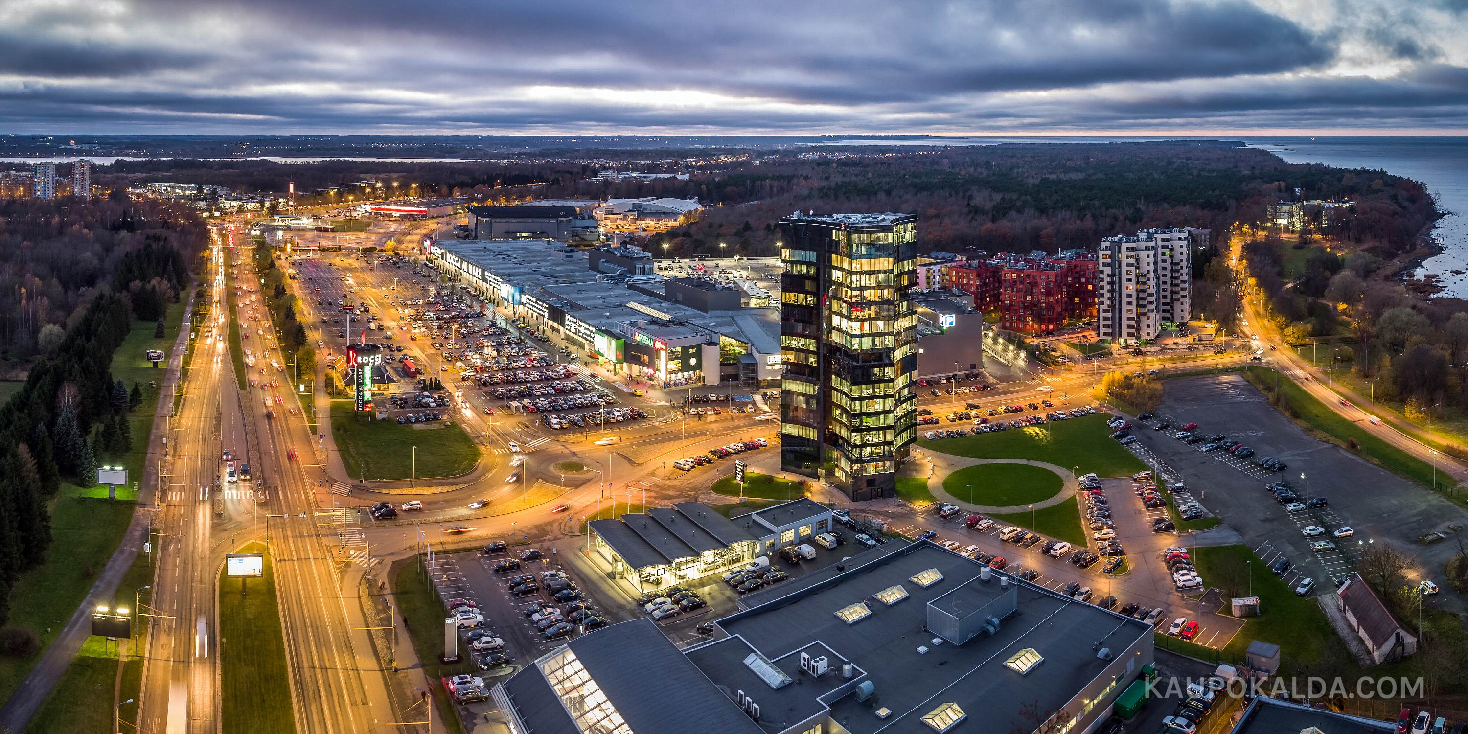Õhtune Rocca al Mare