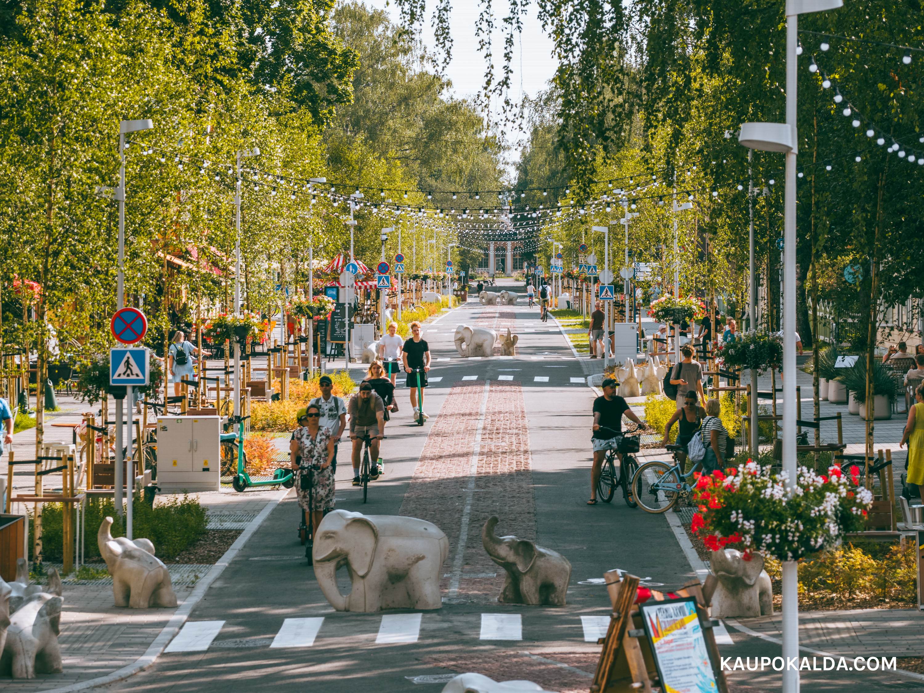 Renoveeritud Pärnu Supeluse tänav