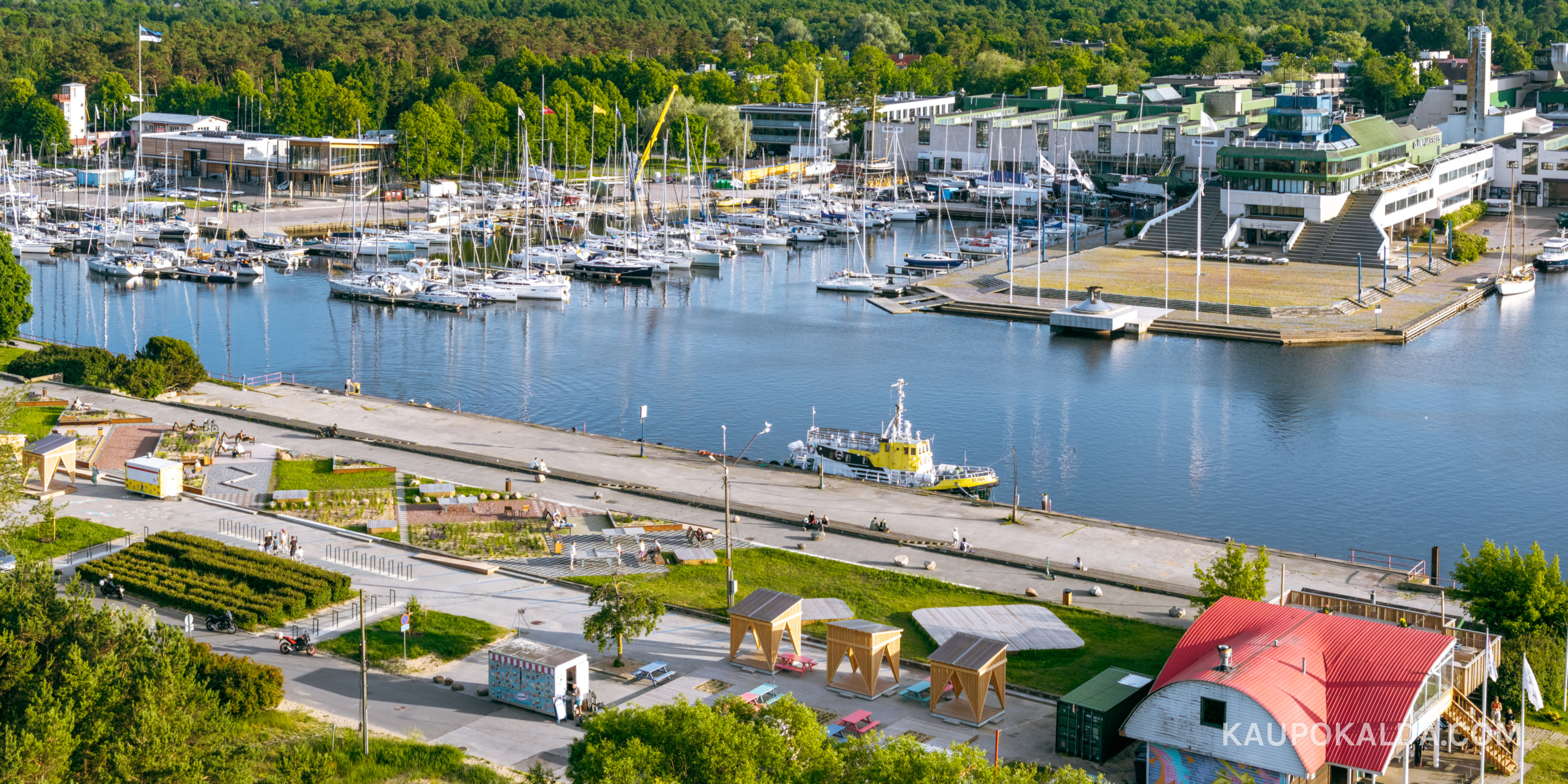 Kalevi jahtklubi, Pirita Top ja uuenenud kaldaäärne