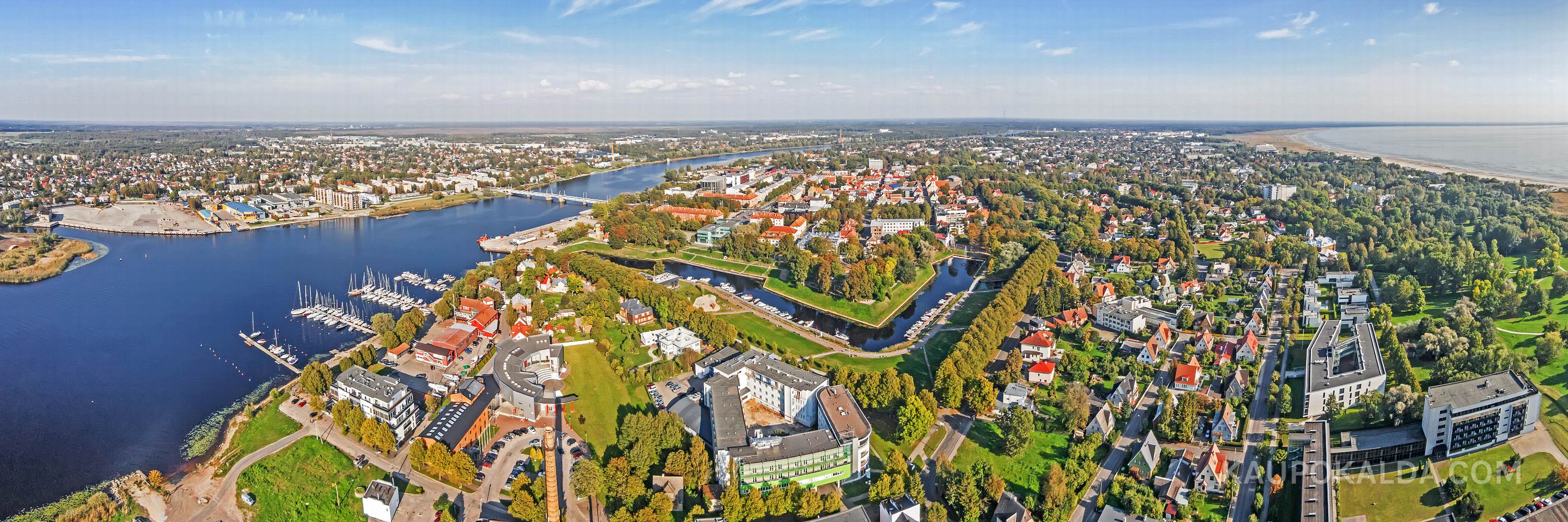 Pärnu jahisadam ja kesklinn