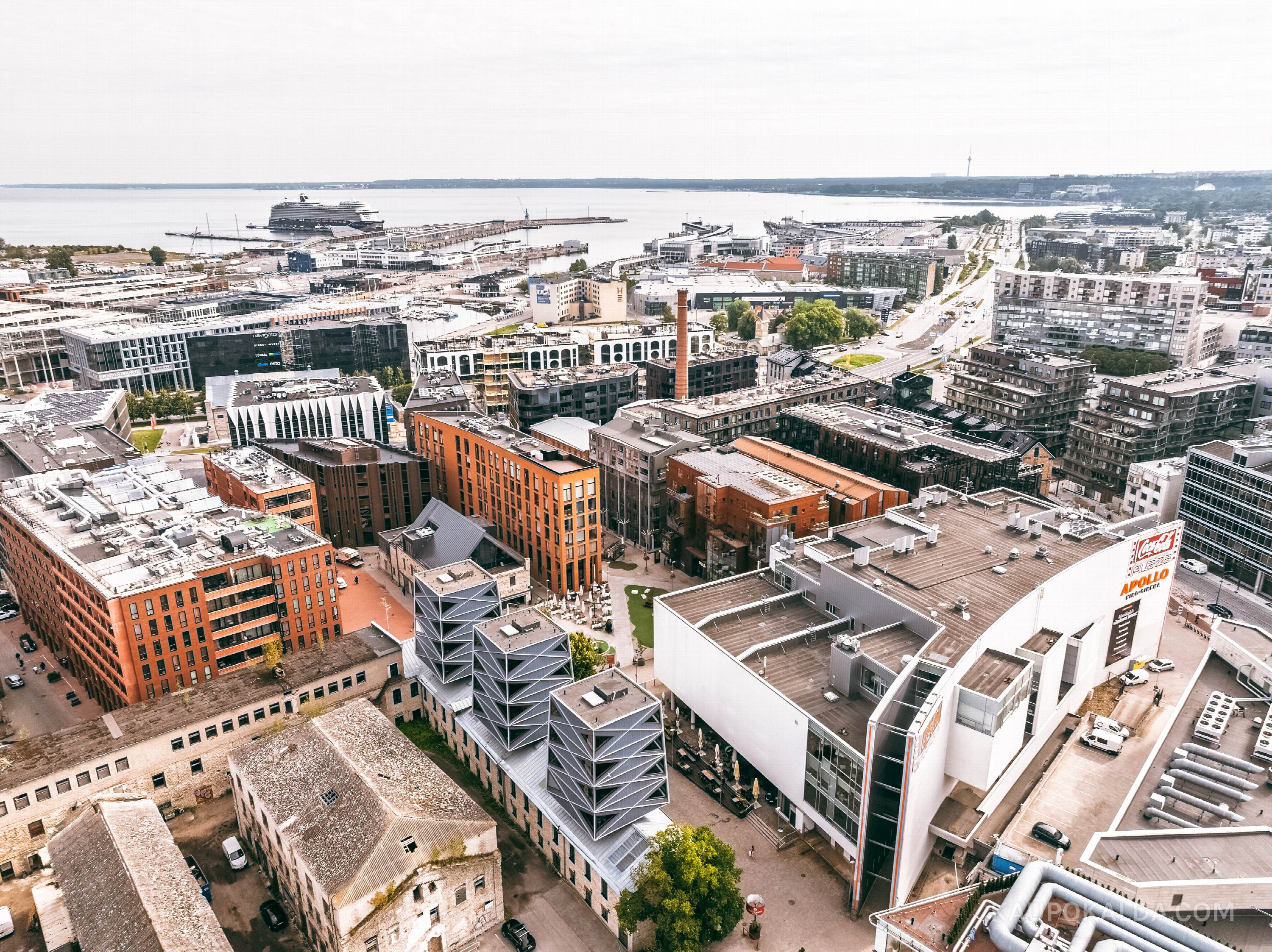 Rotermann ja Coca-Cola Plaza