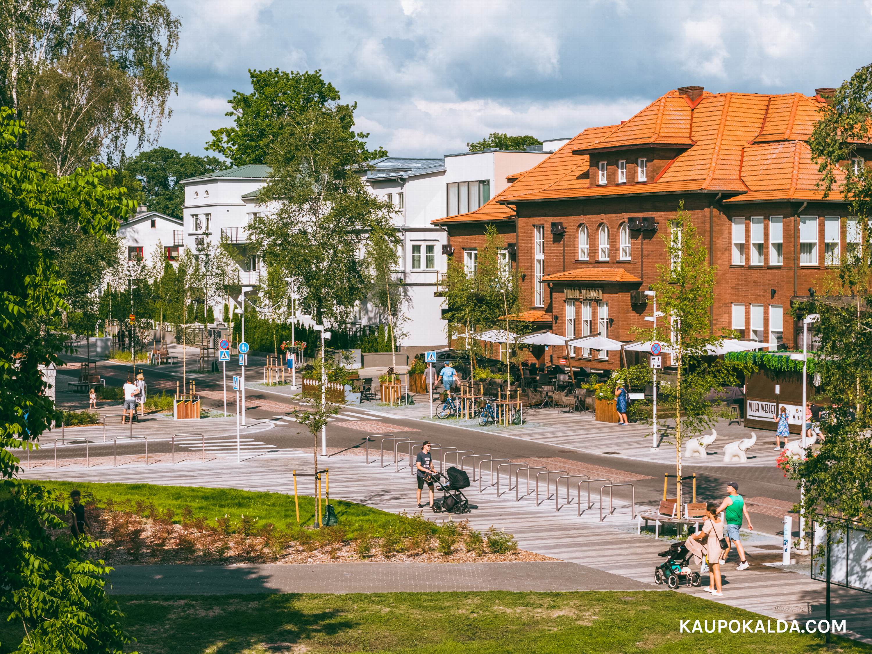 Renoveeritud Pärnu Supeluse tänav