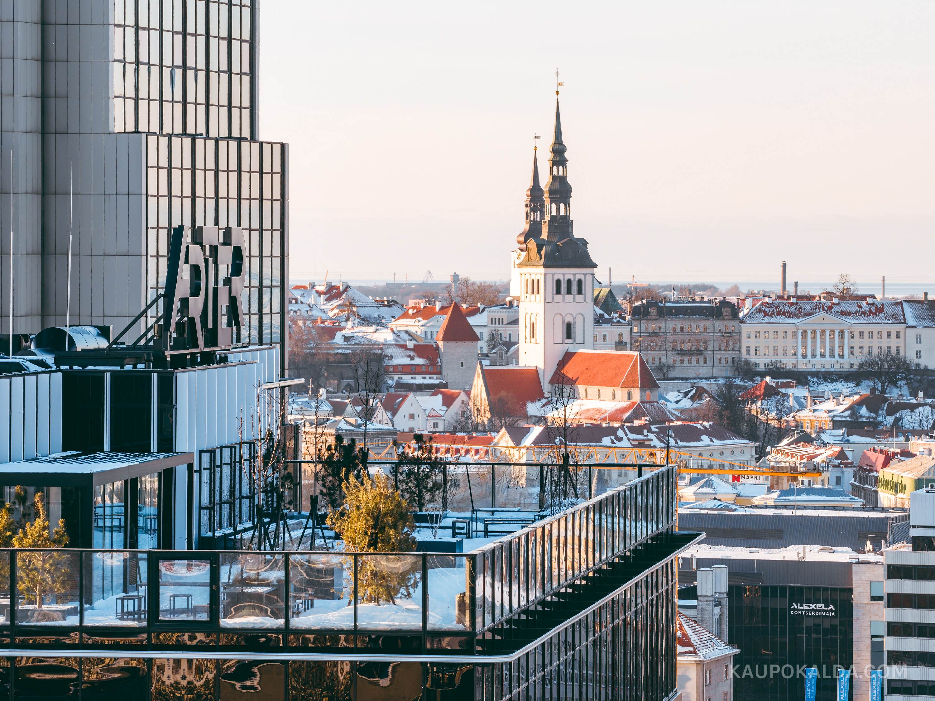 Arteri kvartali katuseterrass