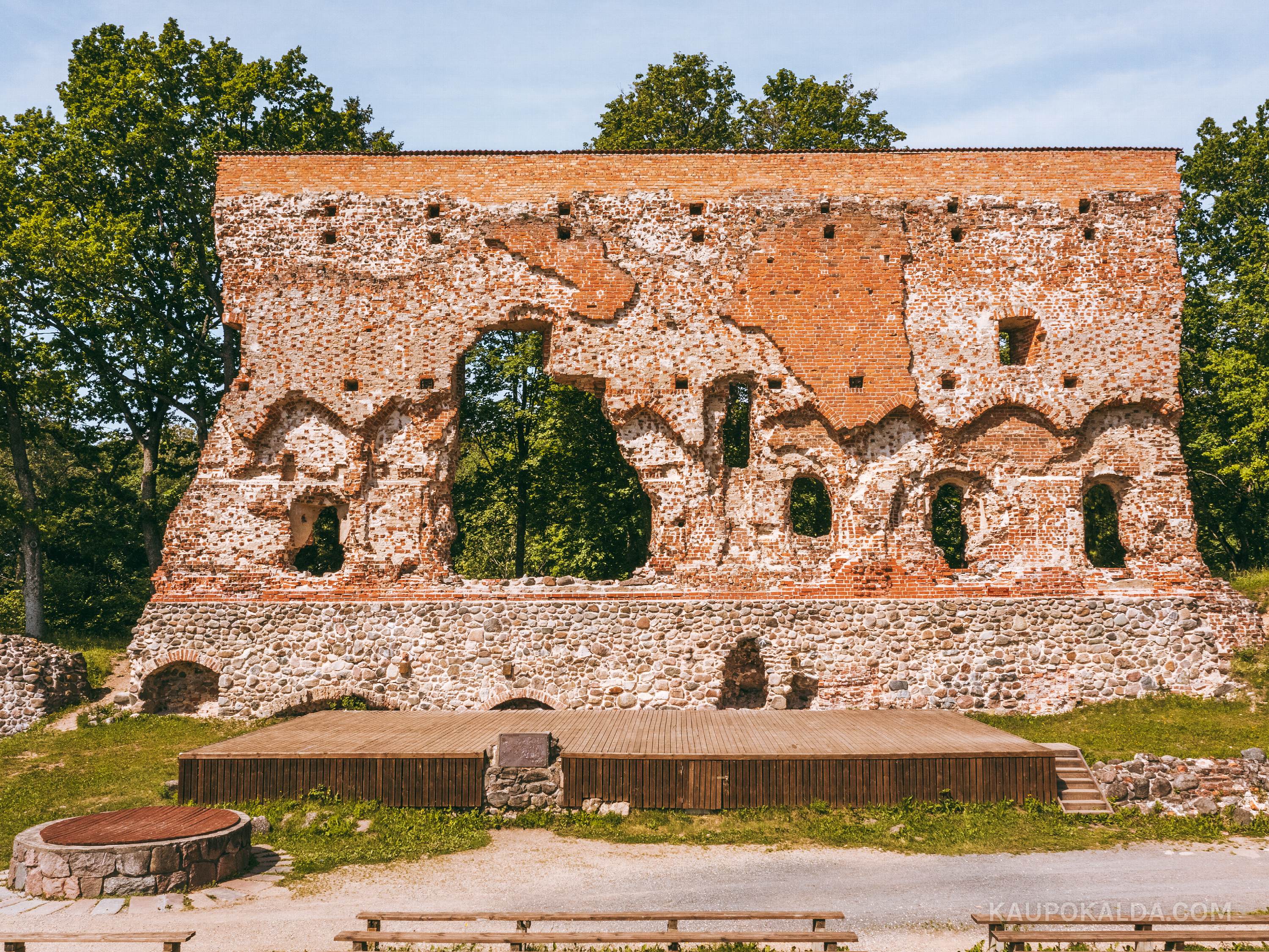 Viljandi ordulinnuse varemed